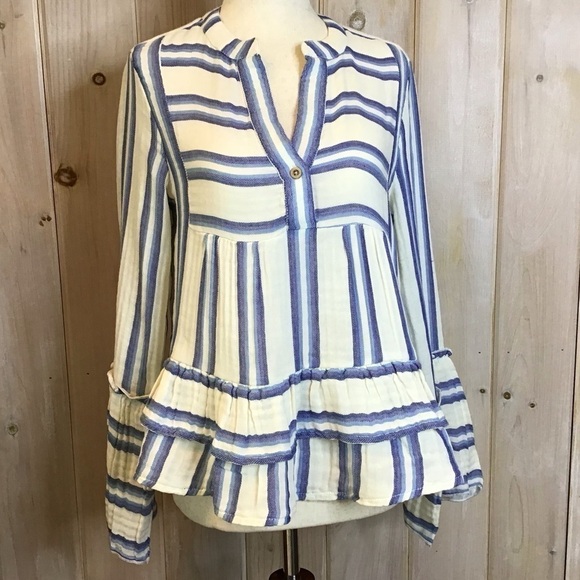 Faherty Vida Baja Stripe Top - Picture 3 of 8